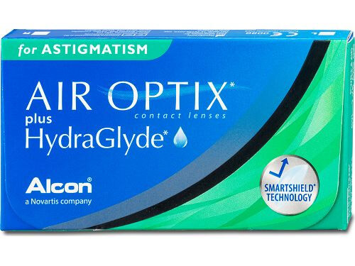 Air Optix Plus Hydraglyde for Astigmatism (Caixa de 6)