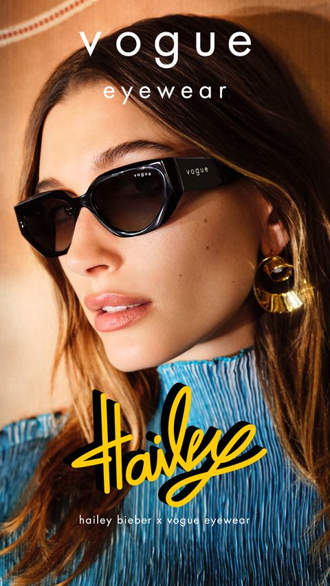Vogue eyewear - hailey bieber